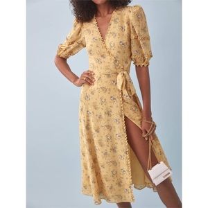 Reformation Tanna Wrap Dress